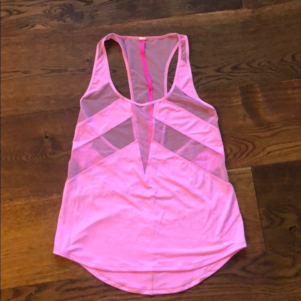 Pink Lululemon Tank Sz 8